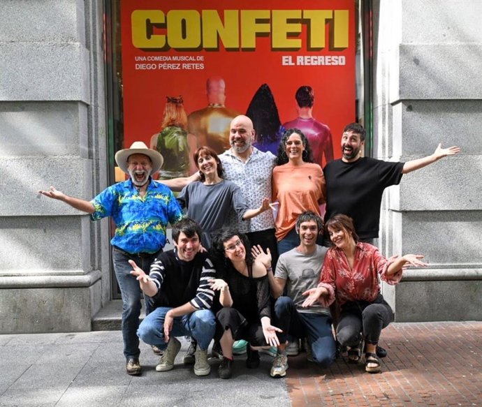 Presentación de la obra 'Confeti. El regreso'