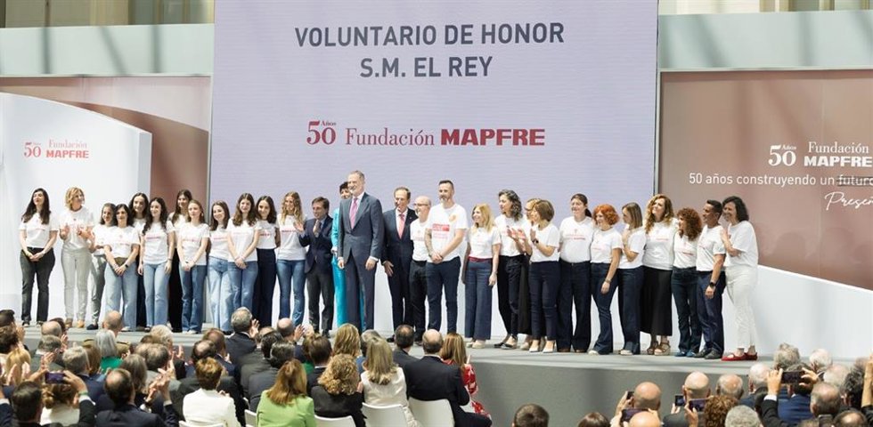 El Rey preside el 50 aniversario de Fundación Mapfre