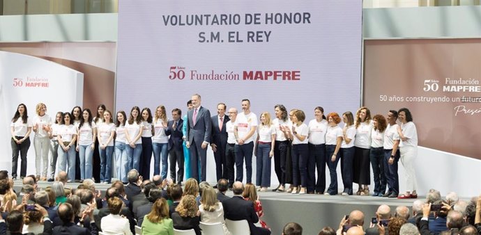 El Rey preside el 50 aniversario de Fundación Mapfre