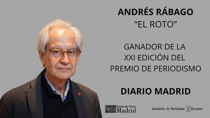 El jurado ha reconocido su trayectoria ejemplar y sostenida a lo largo de medio siglo, que ha marcado a varias generaciones de españoles.