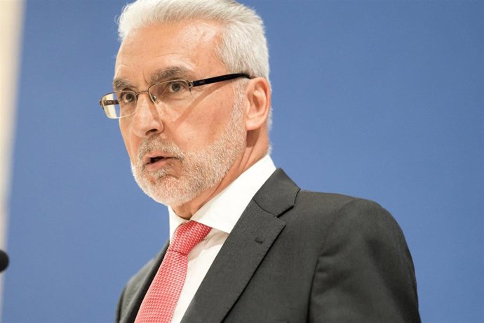 Archivo - El presidente del Consejo de Seguridad Nuclear, Juan Carlos Lentijo, a 29 de julio de 2024, en Madrid (España). 