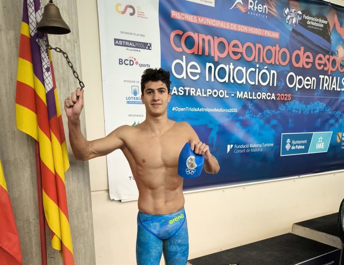 Nil Cadevall, récord de España en los 100 braza