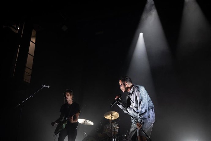 El músico y compositor Alizzz, durante un concierto en el Festival Sónar 2025, a 12 de junio de 2025, en Barcelona
