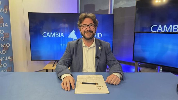 El alcalde de Pinto, Salomón Aguado