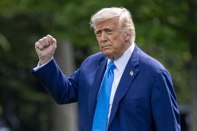 El presidente de Estados Unidos, Donald Trump, el pasado 6 de junio.
