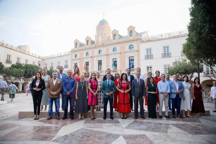 Inauguración de la renovada Plaza de la Constitución.