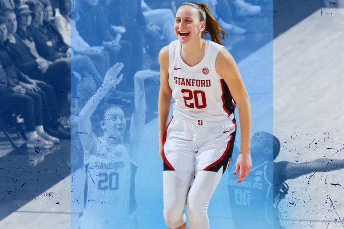 Creatividad visual del CB Leganés tras haber fichado a Elena Bosgana.