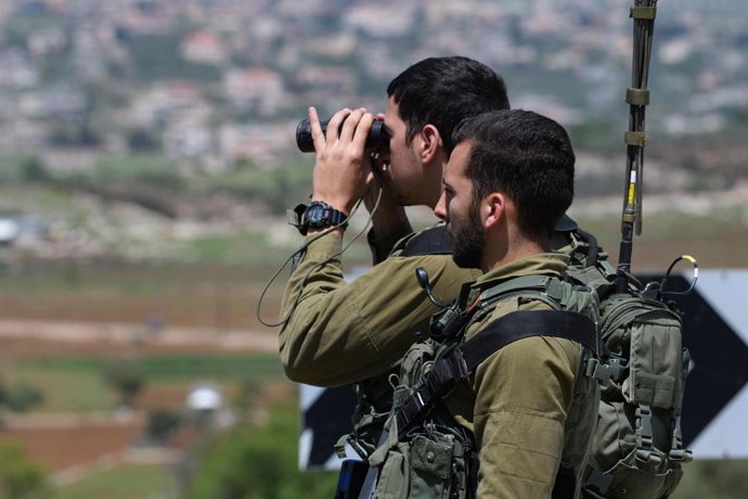 Archivo - Arquivo - Dois soldados das Forças de Defesa de Israel.