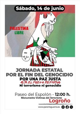 Movilización para parar la guerra en Palestina