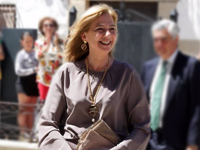 Archivo - La infanta Cristina cumple 60 años este viernes 13 de junio