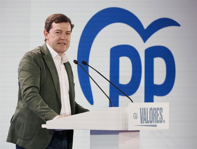 El presidente de Castilla y León, Alfonso Fernández Mañueco, Archivo.