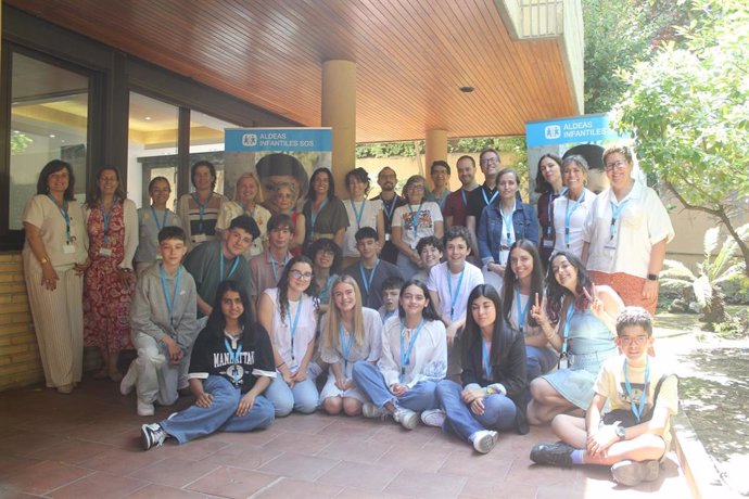 Jóvenes participantes en la jornada 'Los jóvenes no paramos a pensar'.