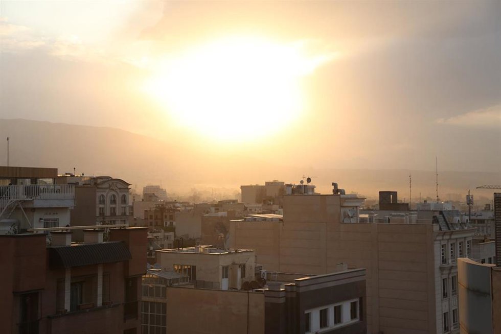 Amanecer en Teherán tras el ataque de Israel 