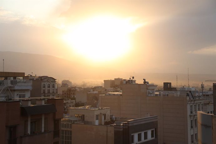 TEHRAN, June 13, 2025  -- This photo taken on June 13, 2025 shows a view of Tehran, Iran. Israeli Defense Minister Israel Katz said on Friday that Israel has launched a "preemptive strike" on Iran.   Iran's IRIB state TV reported explosions in areas of th