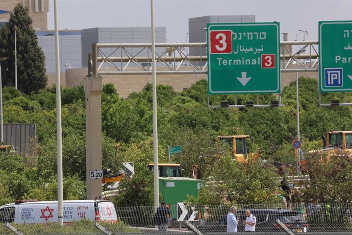 Archivo - Aeropuerto Ben Gurion, en Tel Aviv
