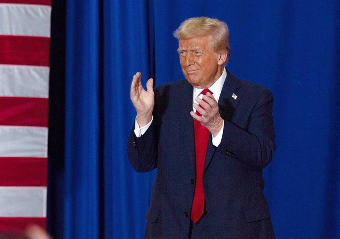 Archivo - El candidato republicano a la Casa Blanca, Donald Trump.