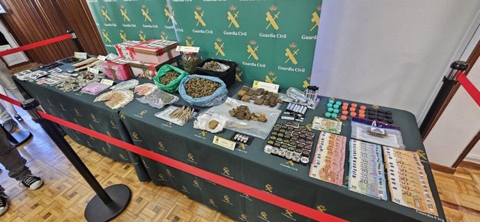 La Guardia Civil desmantela un entramado criminal de distribución de drogas que operaba a nivel nacional
