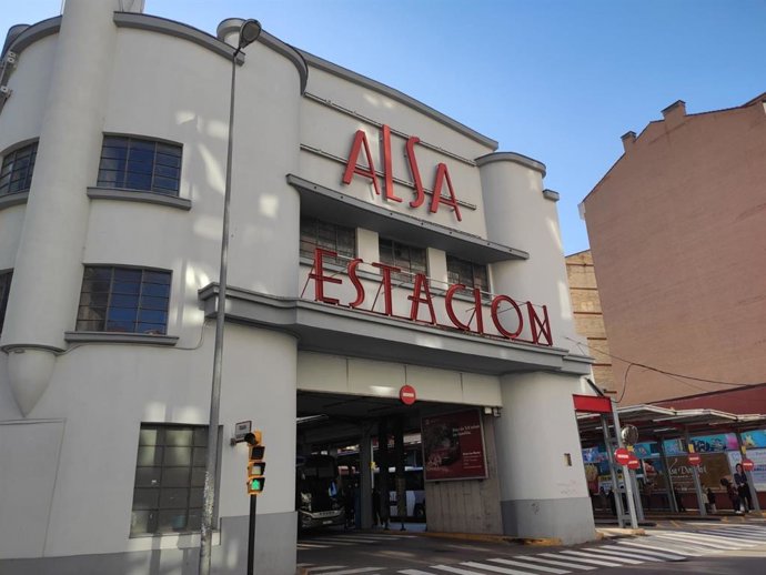 Archivo - Estación de Alsa en Gijón