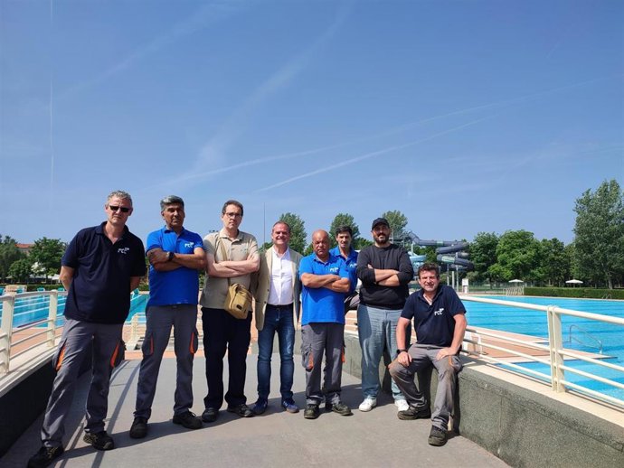 Apertura de psicinas municipales de Logroño