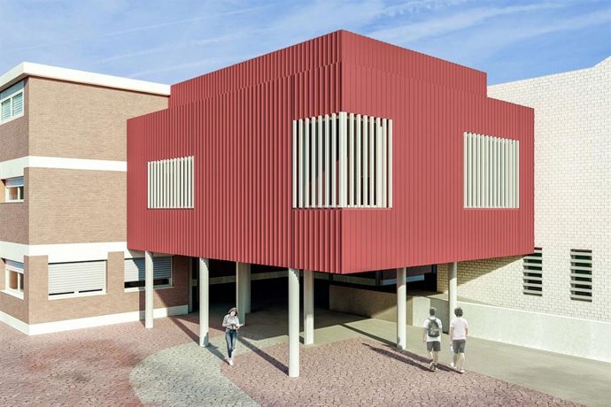 Simulación de las obras en el IES Lola Flores de Jerez