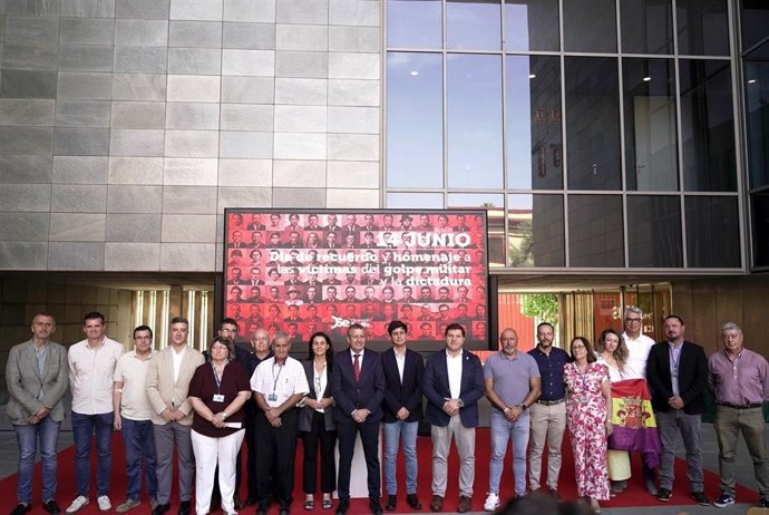 Acto por el Día de recuerdo y homenaje a las víctimas del golpe miliar y la dictadura.