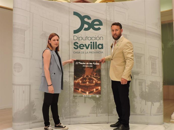 Presentación de la Noche de las Velas de El Coronil