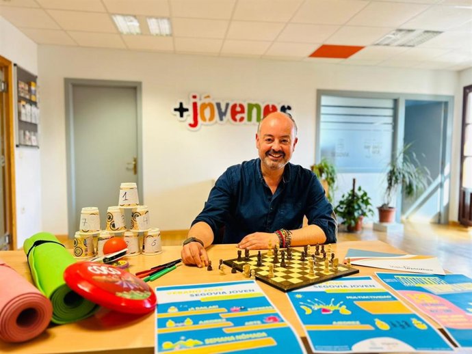 El concejal de Educación y Juventud de Segovia, Sergio Calleja.