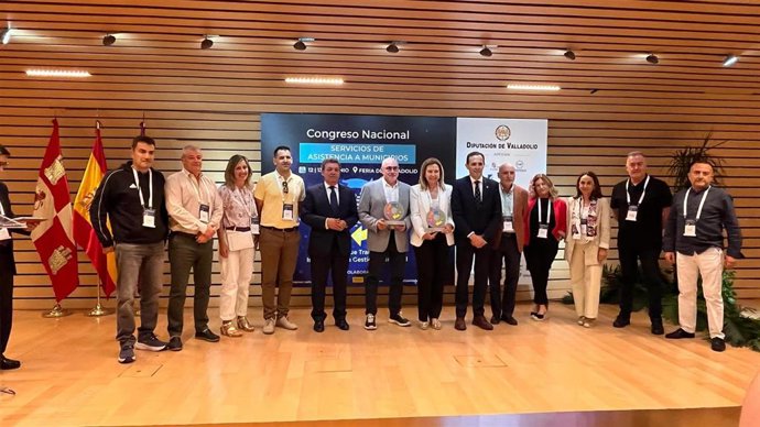 Premiados en Valladolid.