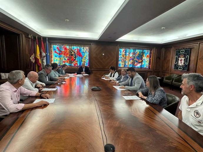 Junta de Gobierno Local del Ayuntamiento de León presidida por el alcalde, José Antonio Diez.