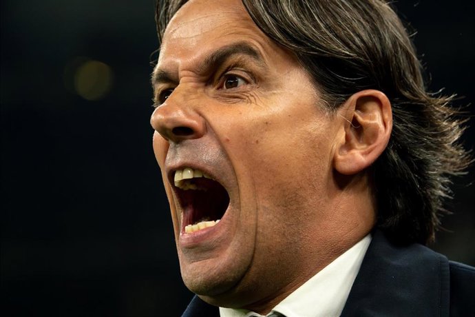 Archivo - El entrenador italiano Simone Inzaghi.