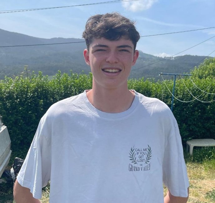 Santiago Quemada, uno de los dos alumnos con la máxima nota en la PAU 2025 en Madrid