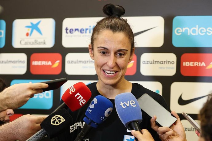 La capitana de la selección femenina de baloncesto Alba Torrens