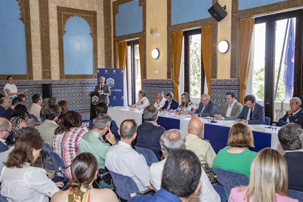 Fuentes interviene en el acto de firma para la creación del Centro Universitario para el Desarrollo del Aceite de Oliva de la Provincia de Córdoba.