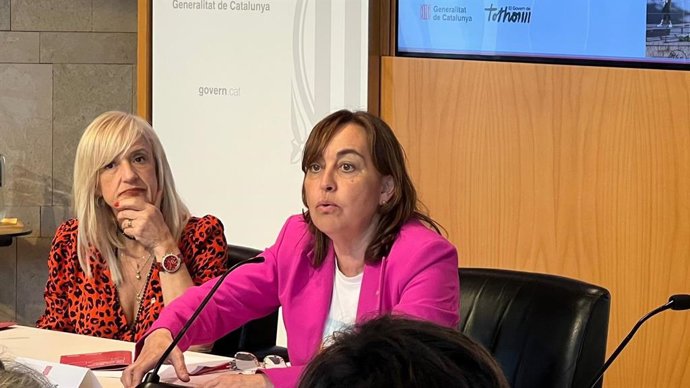 La consellera de Territorio, Vivienda y Transición Ecológica de la Generalitat, Sílvia Paneque, en un acto en la conselleria