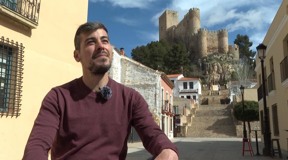 Archivo - El coordinador de Podemos Castilla-La Mancha, José Luis García Gascón.