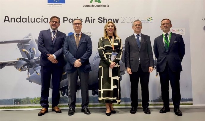 La Consejera De Economía En París Air Show 2023.