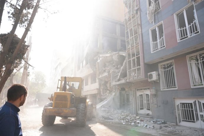 Teheran clareja després de l'ona d'atacs israelians en la matinada del 13 de juny del 2025