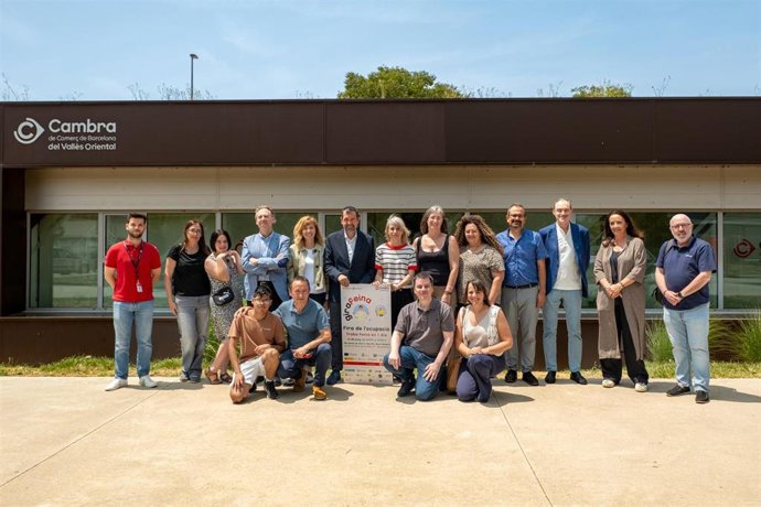Miembros de la Cámara de Barcelona en el Vallès Oriental.