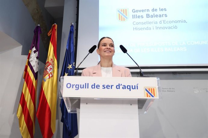 La presidenta del Govern balear, Marga Prohens. 