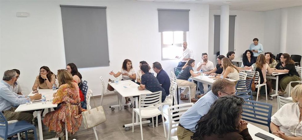 Taller en Pozoblanco con Caixabank Dualiza.