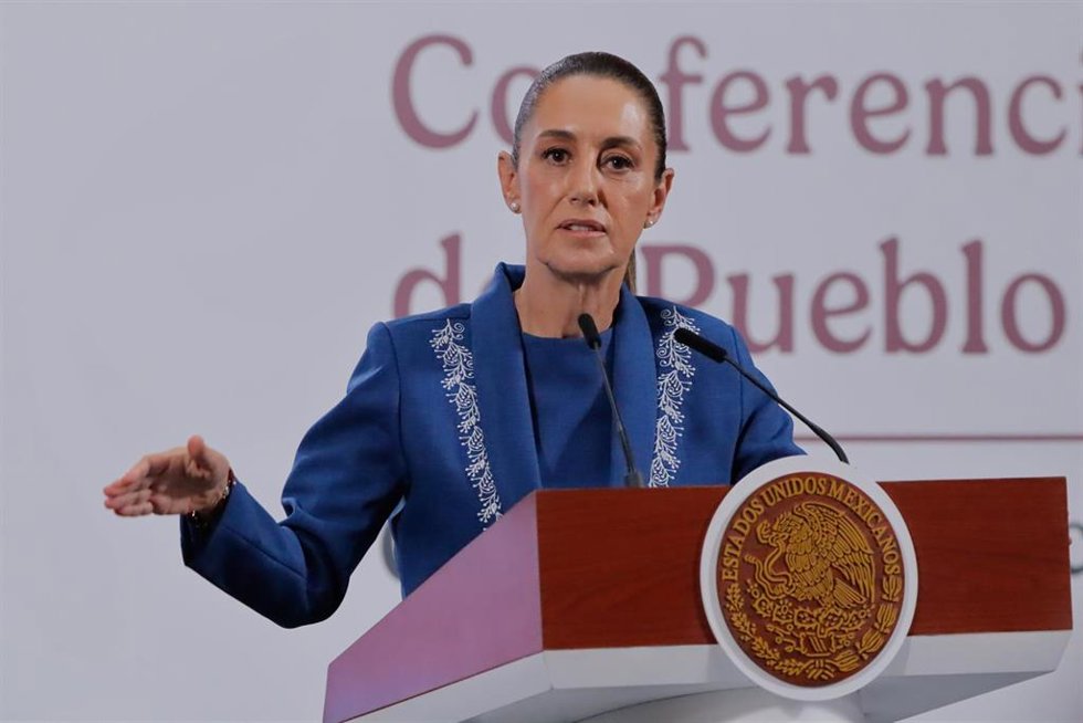 Claudia Sheinbaum, presidenta de México.