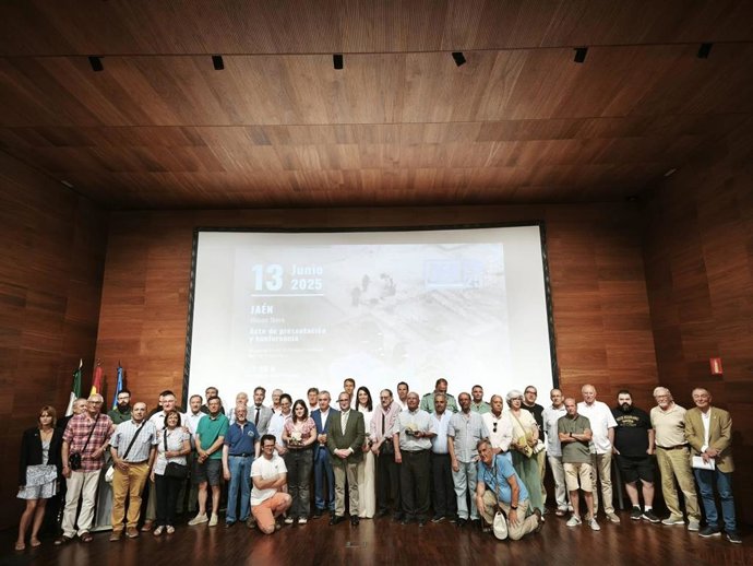 Acto de reconocimiento al voluntariado de Cástulo en el marco de las Jornadas Europeas de Arqueología.