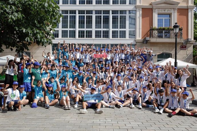 Más de 200 escolares participan en Logroño en la iniciativa 'Aprendiendo a emprender' de Fundación Ibercaja