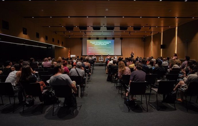 Imatge de la sala durant la presentació