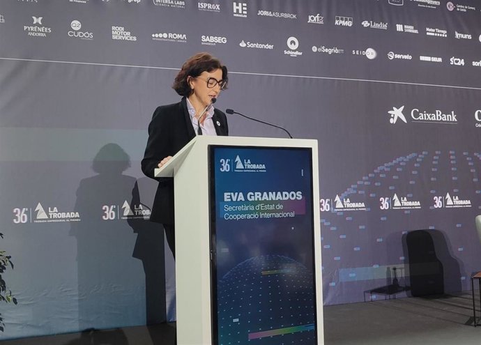 La secretaria de Estado de Cooperación Internacional, Eva Granados.
