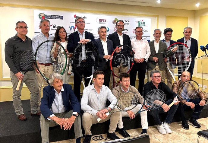 Presentación del 'Euskadi Professional Tennis Circuit' en Bilbao