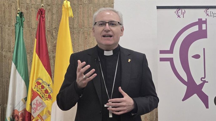 Archivo - El obispo de Jaén, Sebastián Chico/Archivo
