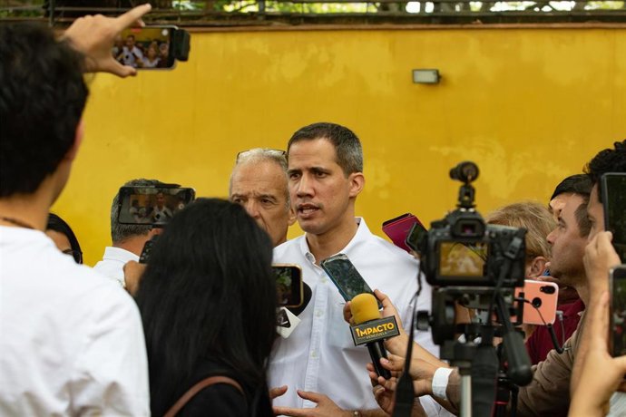 Archivo - El opositor venezolano, Juan Guaidó.