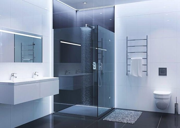 Archivo - Archivo.- Platos de ducha de resina