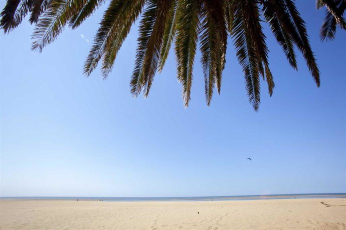Playa de Isla Canela.